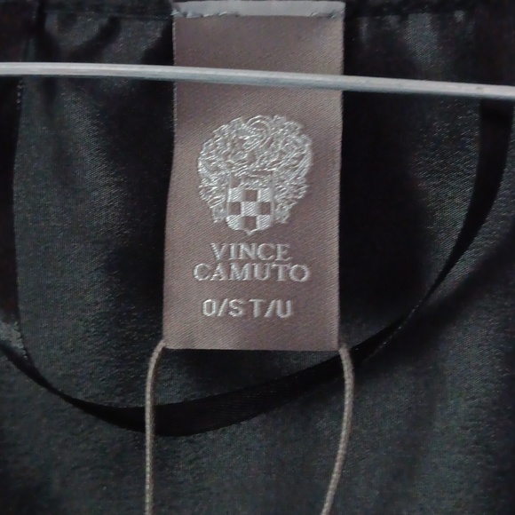 Vince Camuto Floral Black and Pink Kimono Shawl One Size - Picture 5 of 7